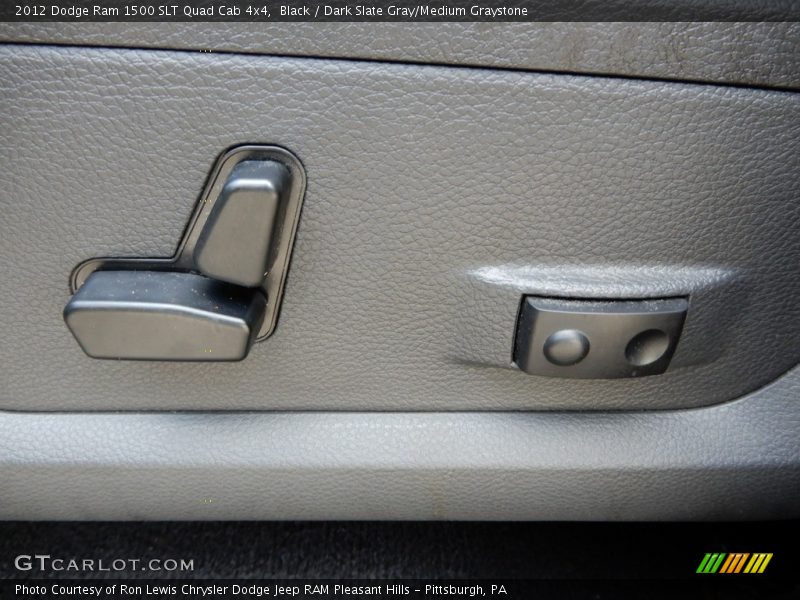 Black / Dark Slate Gray/Medium Graystone 2012 Dodge Ram 1500 SLT Quad Cab 4x4