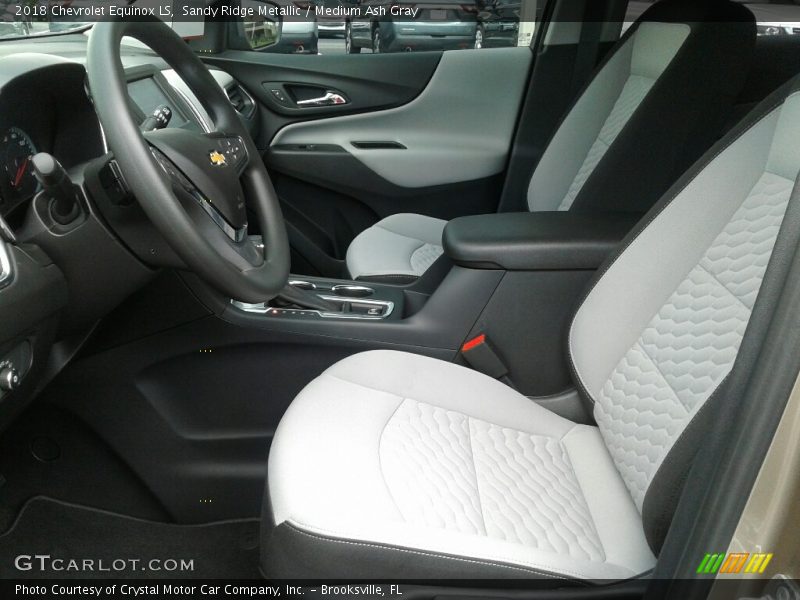 Sandy Ridge Metallic / Medium Ash Gray 2018 Chevrolet Equinox LS