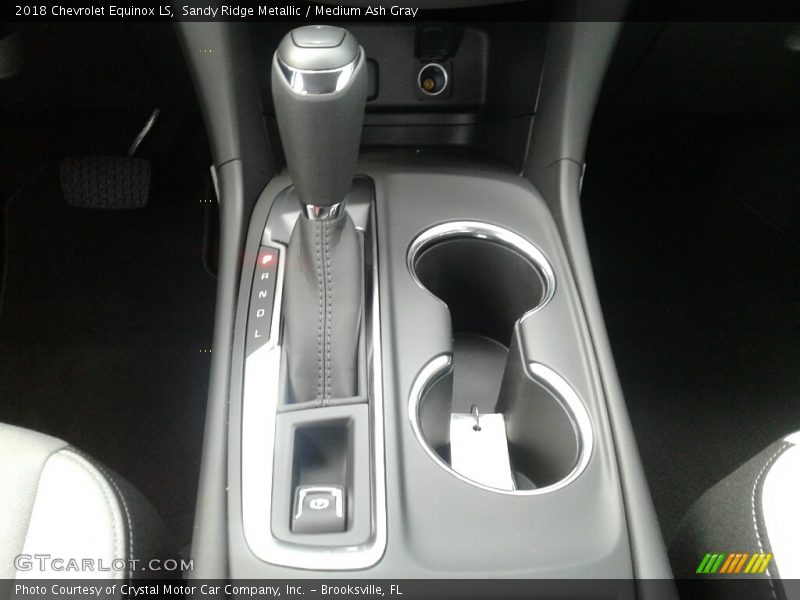 Sandy Ridge Metallic / Medium Ash Gray 2018 Chevrolet Equinox LS