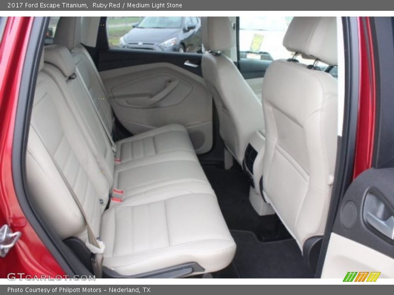 Ruby Red / Medium Light Stone 2017 Ford Escape Titanium
