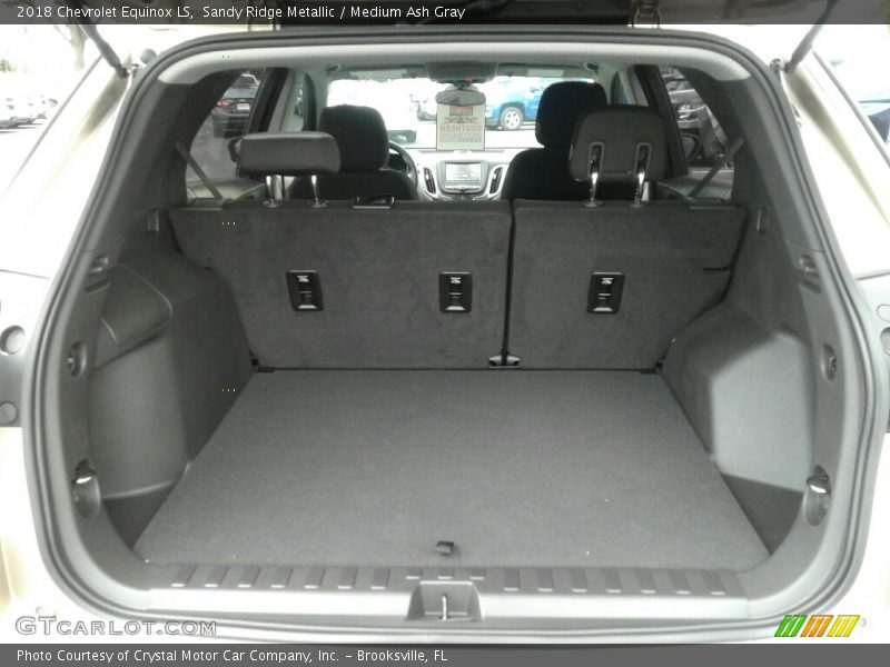 Sandy Ridge Metallic / Medium Ash Gray 2018 Chevrolet Equinox LS