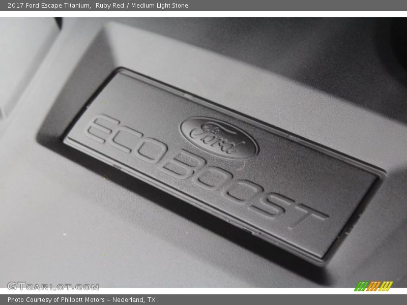 Ruby Red / Medium Light Stone 2017 Ford Escape Titanium