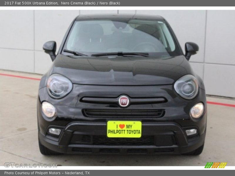 Nero Cinema (Black) / Nero (Black) 2017 Fiat 500X Urbana Edition