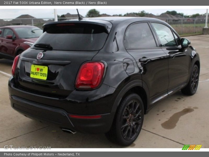 Nero Cinema (Black) / Nero (Black) 2017 Fiat 500X Urbana Edition