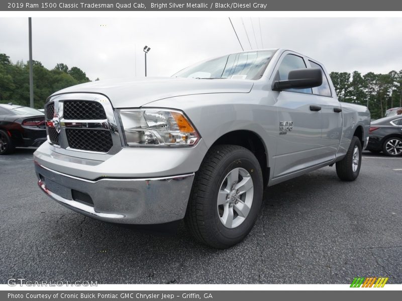Front 3/4 View of 2019 1500 Classic Tradesman Quad Cab