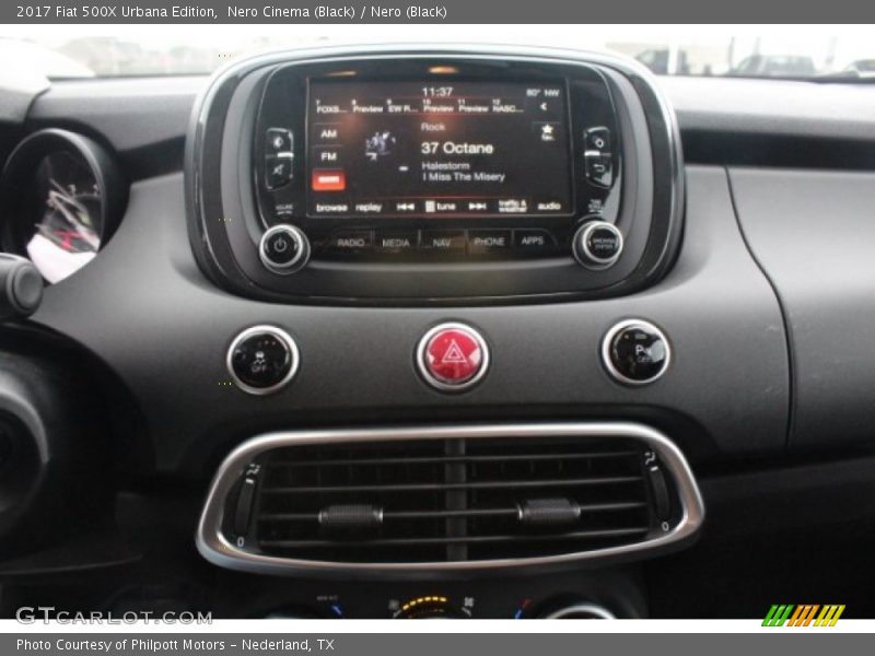 Controls of 2017 500X Urbana Edition