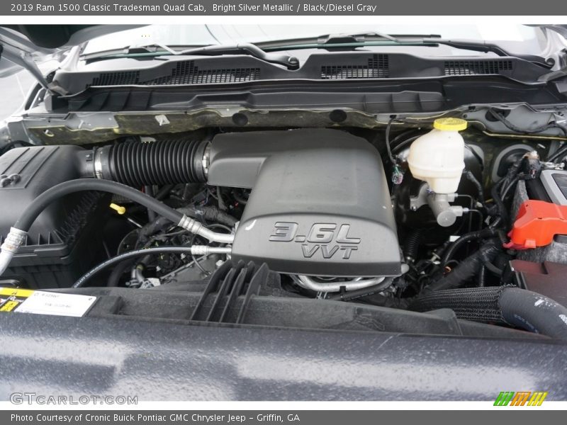  2019 1500 Classic Tradesman Quad Cab Engine - 3.6 Liter DOHC 24-Valve VVT Pentastar V6