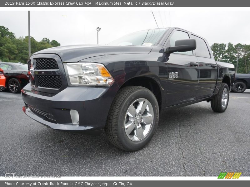 Maximum Steel Metallic / Black/Diesel Gray 2019 Ram 1500 Classic Express Crew Cab 4x4