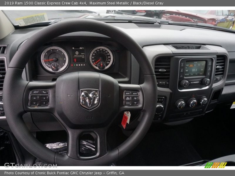 Maximum Steel Metallic / Black/Diesel Gray 2019 Ram 1500 Classic Express Crew Cab 4x4
