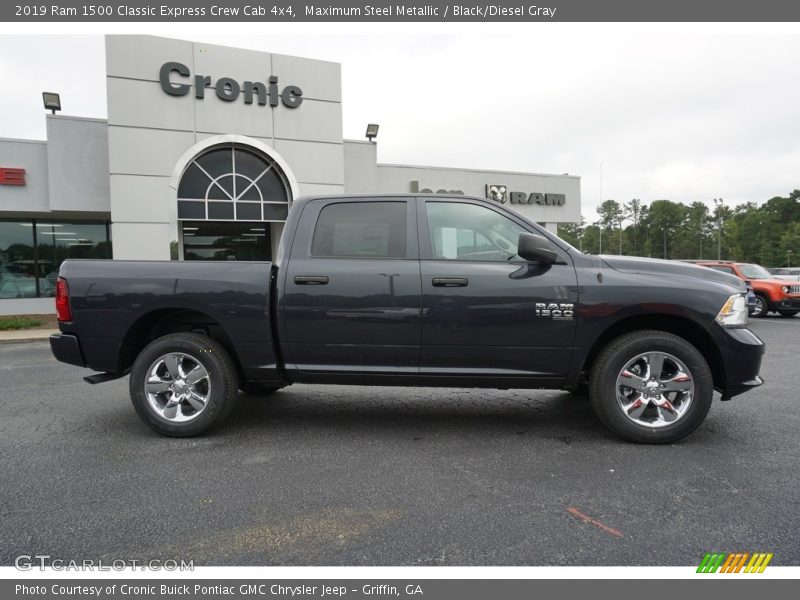 Maximum Steel Metallic / Black/Diesel Gray 2019 Ram 1500 Classic Express Crew Cab 4x4