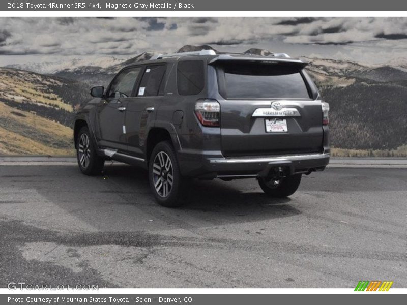 Magnetic Gray Metallic / Black 2018 Toyota 4Runner SR5 4x4