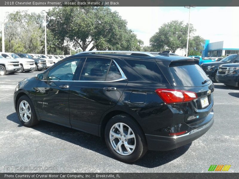 Mosaic Black Metallic / Jet Black 2018 Chevrolet Equinox Premier