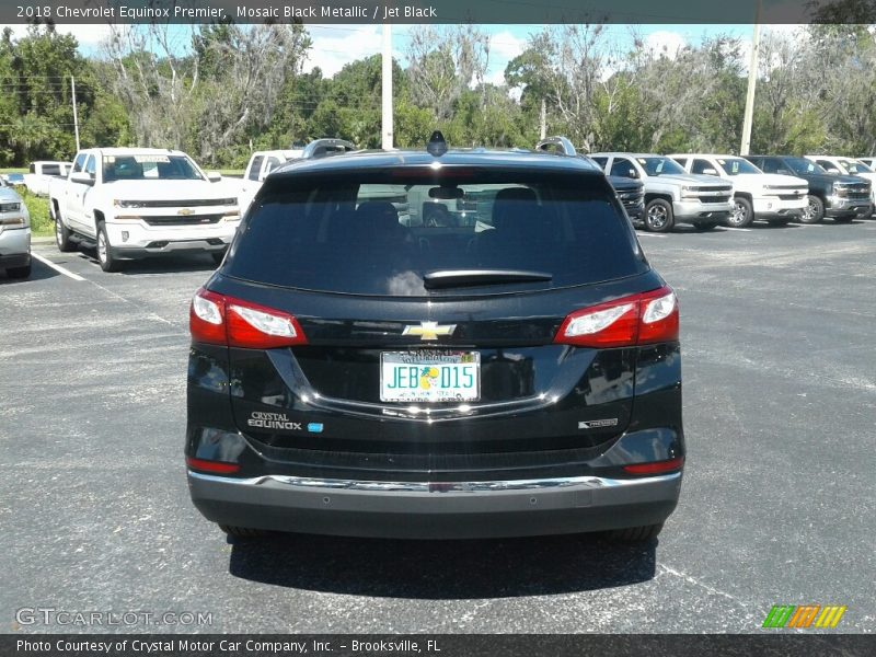 Mosaic Black Metallic / Jet Black 2018 Chevrolet Equinox Premier