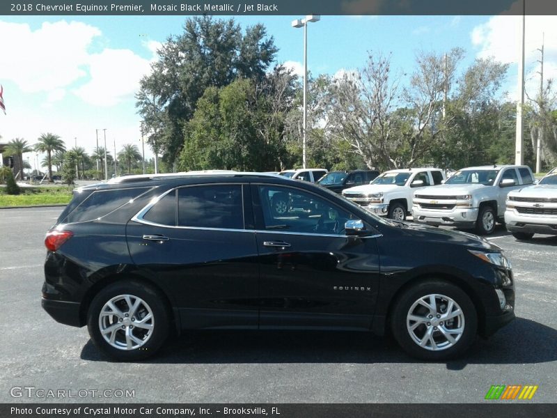 Mosaic Black Metallic / Jet Black 2018 Chevrolet Equinox Premier