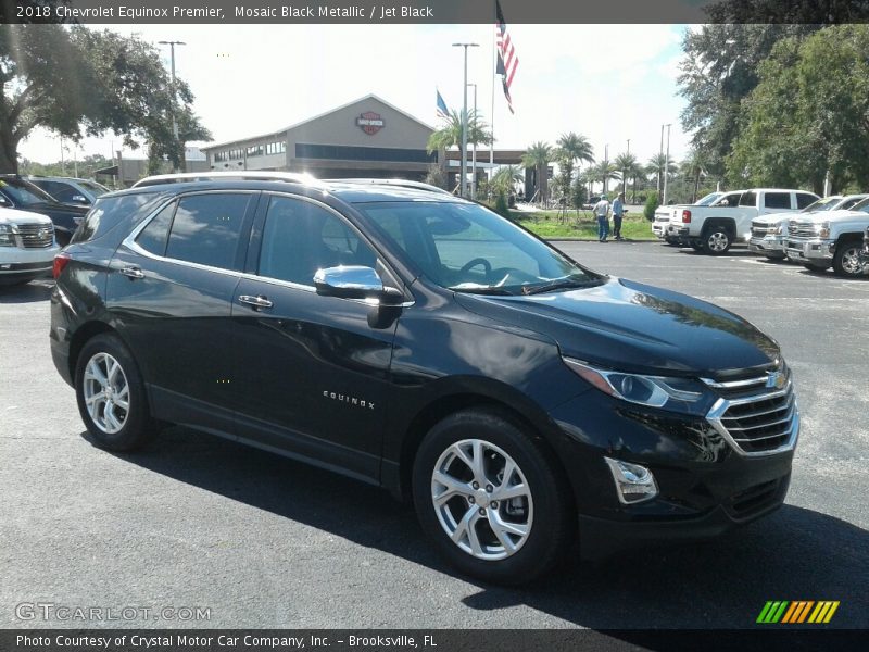 Mosaic Black Metallic / Jet Black 2018 Chevrolet Equinox Premier