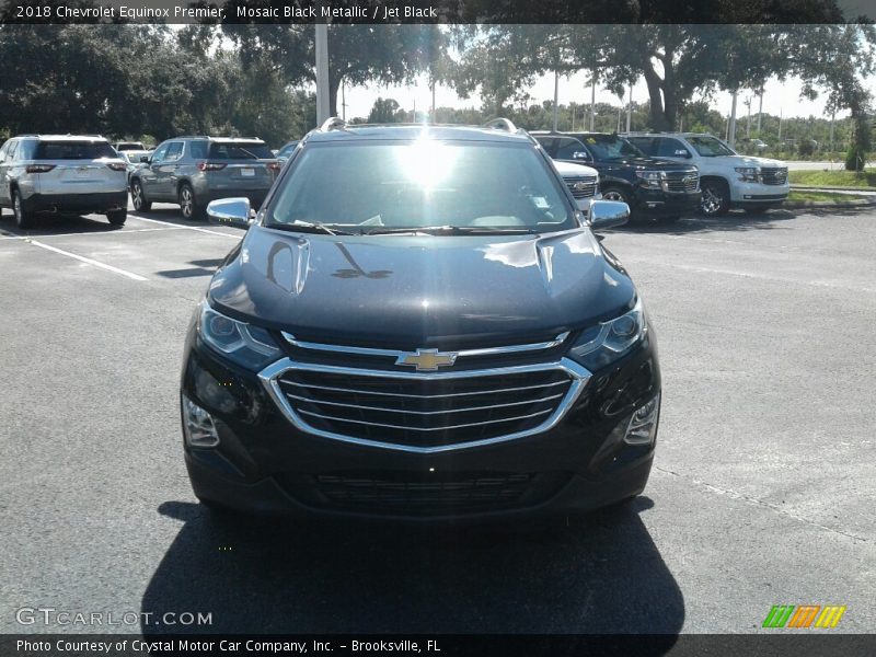 Mosaic Black Metallic / Jet Black 2018 Chevrolet Equinox Premier