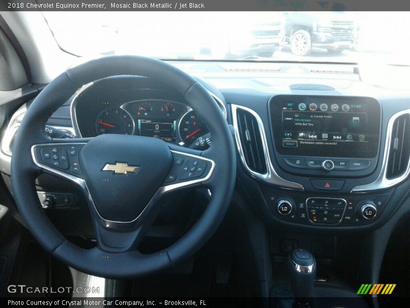 Mosaic Black Metallic / Jet Black 2018 Chevrolet Equinox Premier