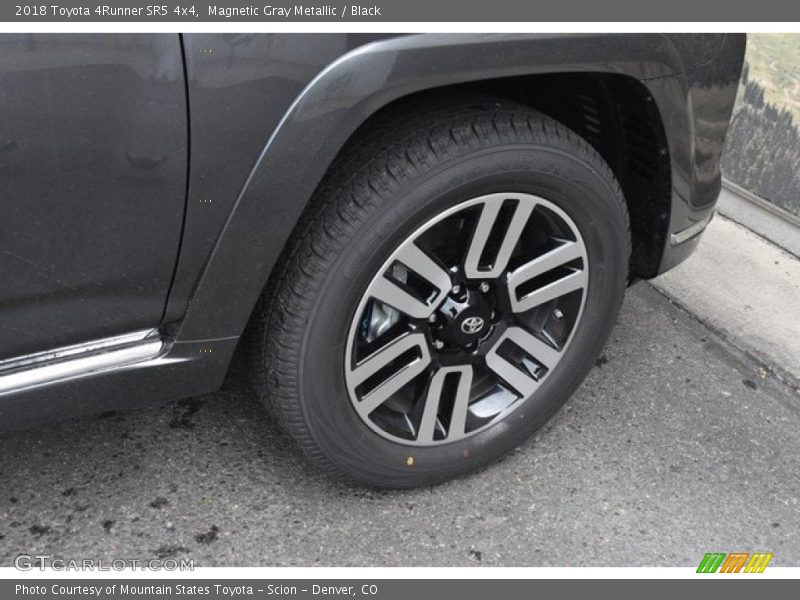 Magnetic Gray Metallic / Black 2018 Toyota 4Runner SR5 4x4