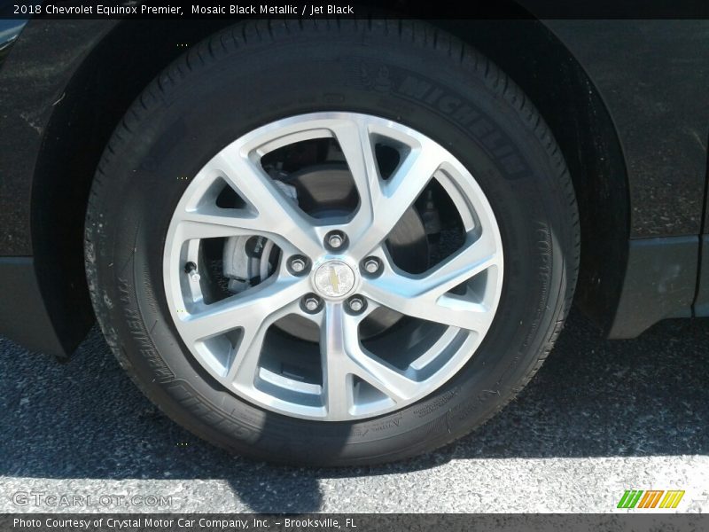 Mosaic Black Metallic / Jet Black 2018 Chevrolet Equinox Premier