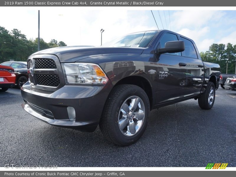 Granite Crystal Metallic / Black/Diesel Gray 2019 Ram 1500 Classic Express Crew Cab 4x4