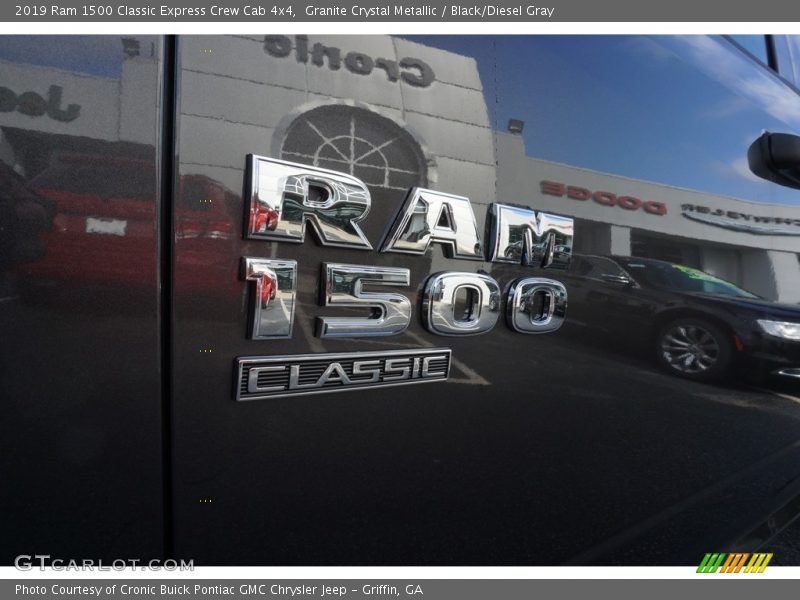 Granite Crystal Metallic / Black/Diesel Gray 2019 Ram 1500 Classic Express Crew Cab 4x4