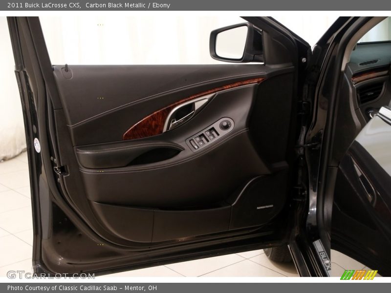 Carbon Black Metallic / Ebony 2011 Buick LaCrosse CXS