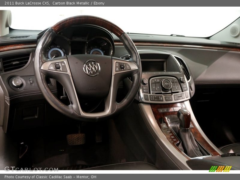 Carbon Black Metallic / Ebony 2011 Buick LaCrosse CXS