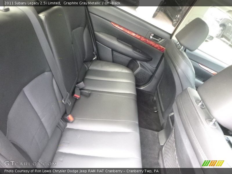 Graphite Gray Metallic / Off-Black 2011 Subaru Legacy 2.5i Limited