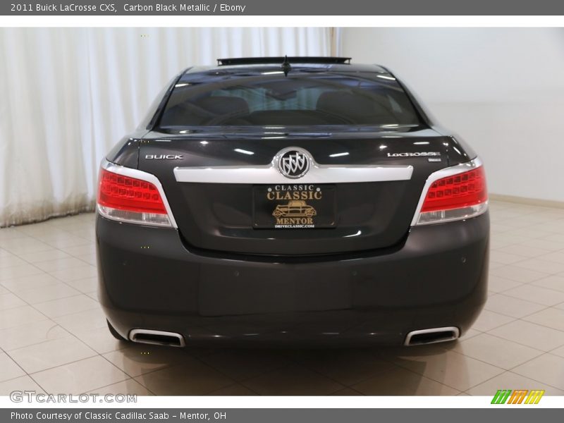 Carbon Black Metallic / Ebony 2011 Buick LaCrosse CXS