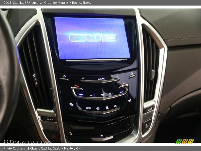 Graphite Metallic / Ebony/Ebony 2015 Cadillac SRX Luxury