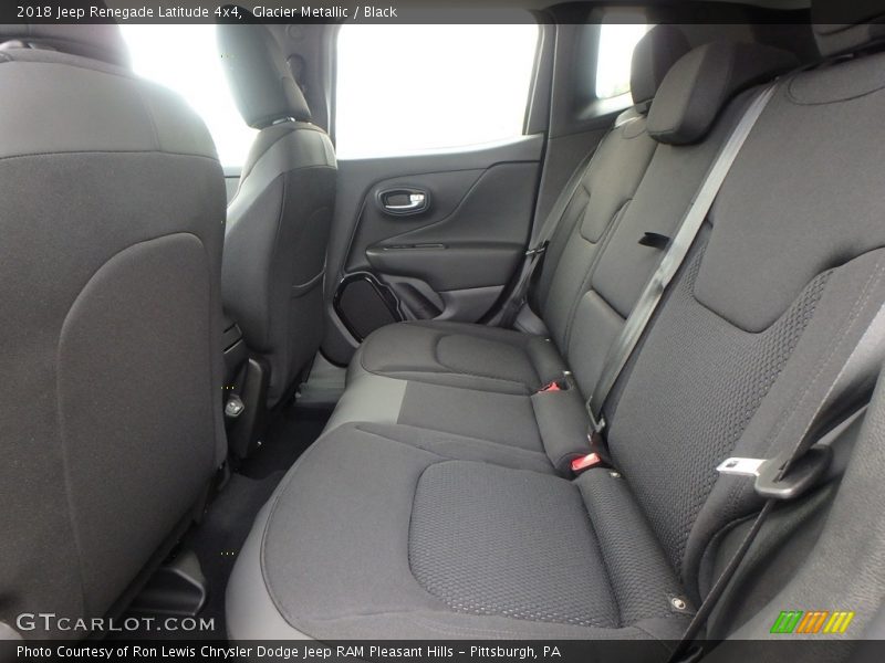 Glacier Metallic / Black 2018 Jeep Renegade Latitude 4x4