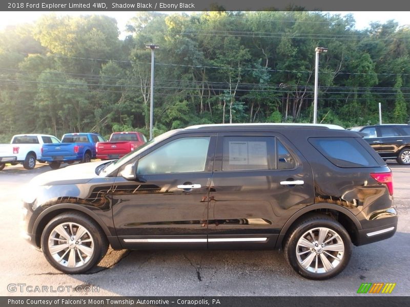 Shadow Black / Ebony Black 2018 Ford Explorer Limited 4WD