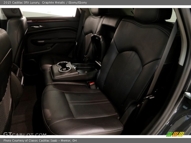 Graphite Metallic / Ebony/Ebony 2015 Cadillac SRX Luxury