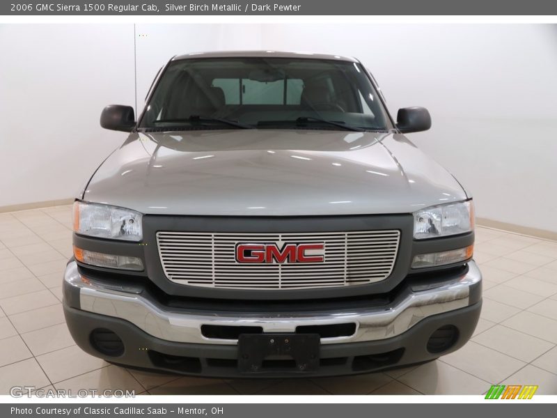 Silver Birch Metallic / Dark Pewter 2006 GMC Sierra 1500 Regular Cab