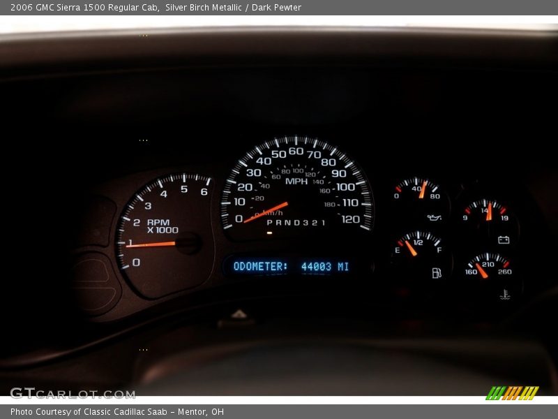 Silver Birch Metallic / Dark Pewter 2006 GMC Sierra 1500 Regular Cab