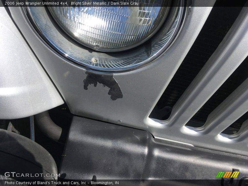 Bright Silver Metallic / Dark Slate Gray 2006 Jeep Wrangler Unlimited 4x4