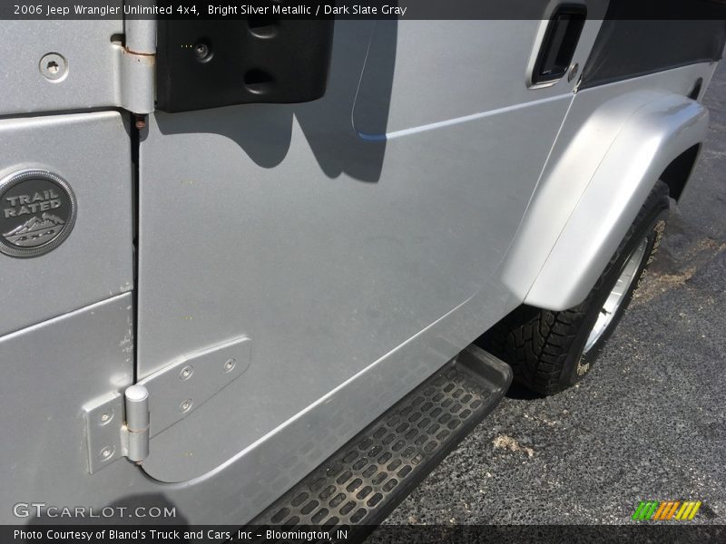Bright Silver Metallic / Dark Slate Gray 2006 Jeep Wrangler Unlimited 4x4