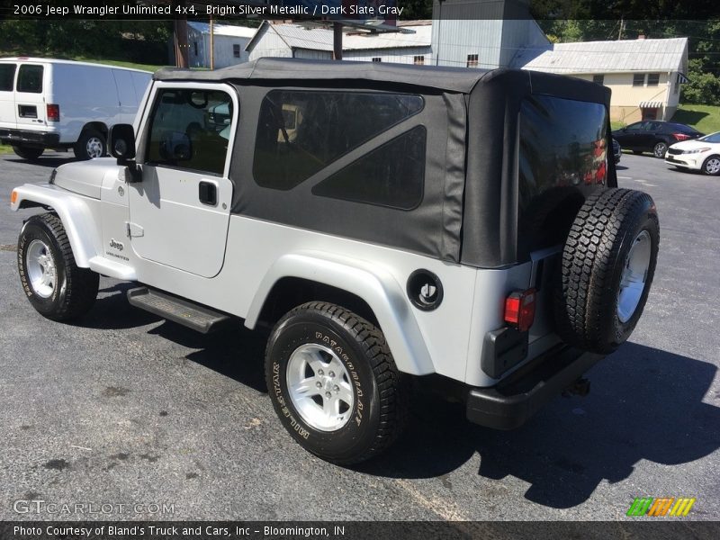 Bright Silver Metallic / Dark Slate Gray 2006 Jeep Wrangler Unlimited 4x4