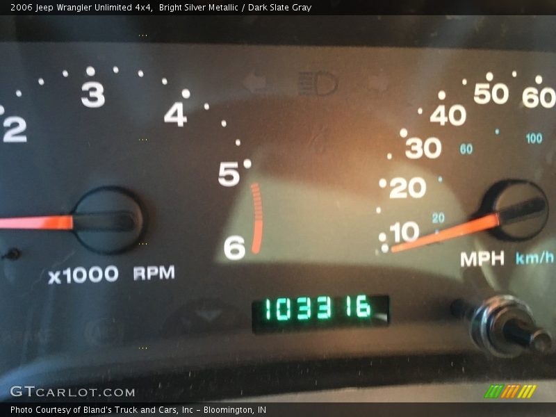Bright Silver Metallic / Dark Slate Gray 2006 Jeep Wrangler Unlimited 4x4
