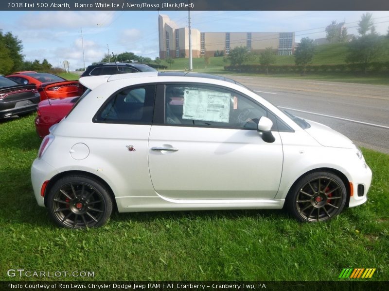  2018 500 Abarth Bianco White Ice