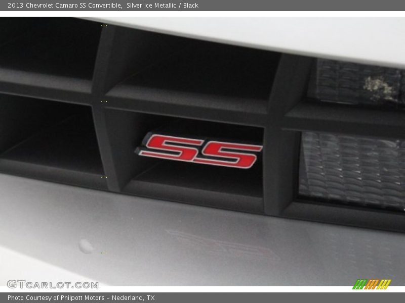 Silver Ice Metallic / Black 2013 Chevrolet Camaro SS Convertible