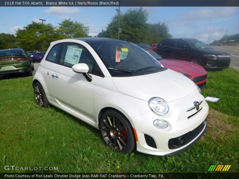 Front 3/4 View of 2018 500 Abarth