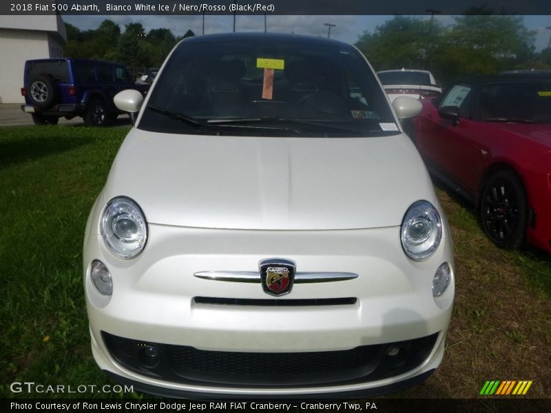  2018 500 Abarth Bianco White Ice