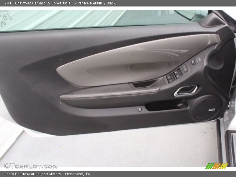 Silver Ice Metallic / Black 2013 Chevrolet Camaro SS Convertible