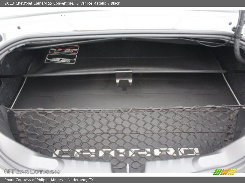 Silver Ice Metallic / Black 2013 Chevrolet Camaro SS Convertible