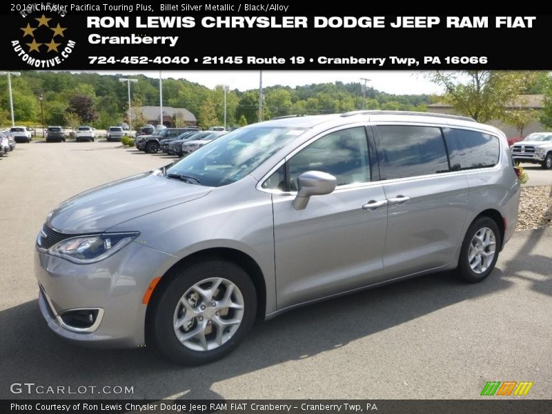 Billet Silver Metallic / Black/Alloy 2019 Chrysler Pacifica Touring Plus