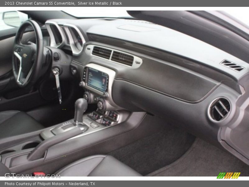 Silver Ice Metallic / Black 2013 Chevrolet Camaro SS Convertible