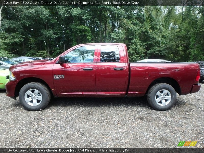  2019 1500 Classic Express Quad Cab 4x4 Delmonico Red Pearl