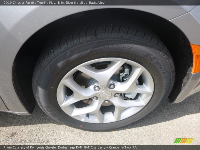 Billet Silver Metallic / Black/Alloy 2019 Chrysler Pacifica Touring Plus