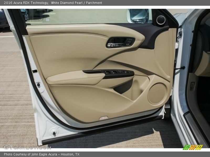 White Diamond Pearl / Parchment 2016 Acura RDX Technology